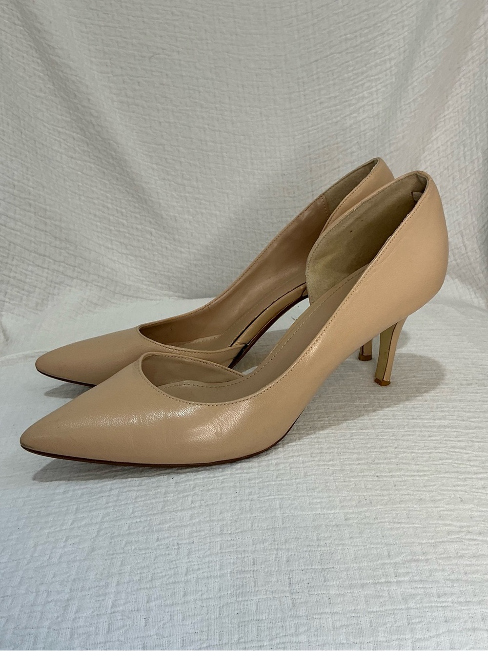 🤎 14th & Union Nude / Tan Heels / Pumps 3.25” Heel - size 9